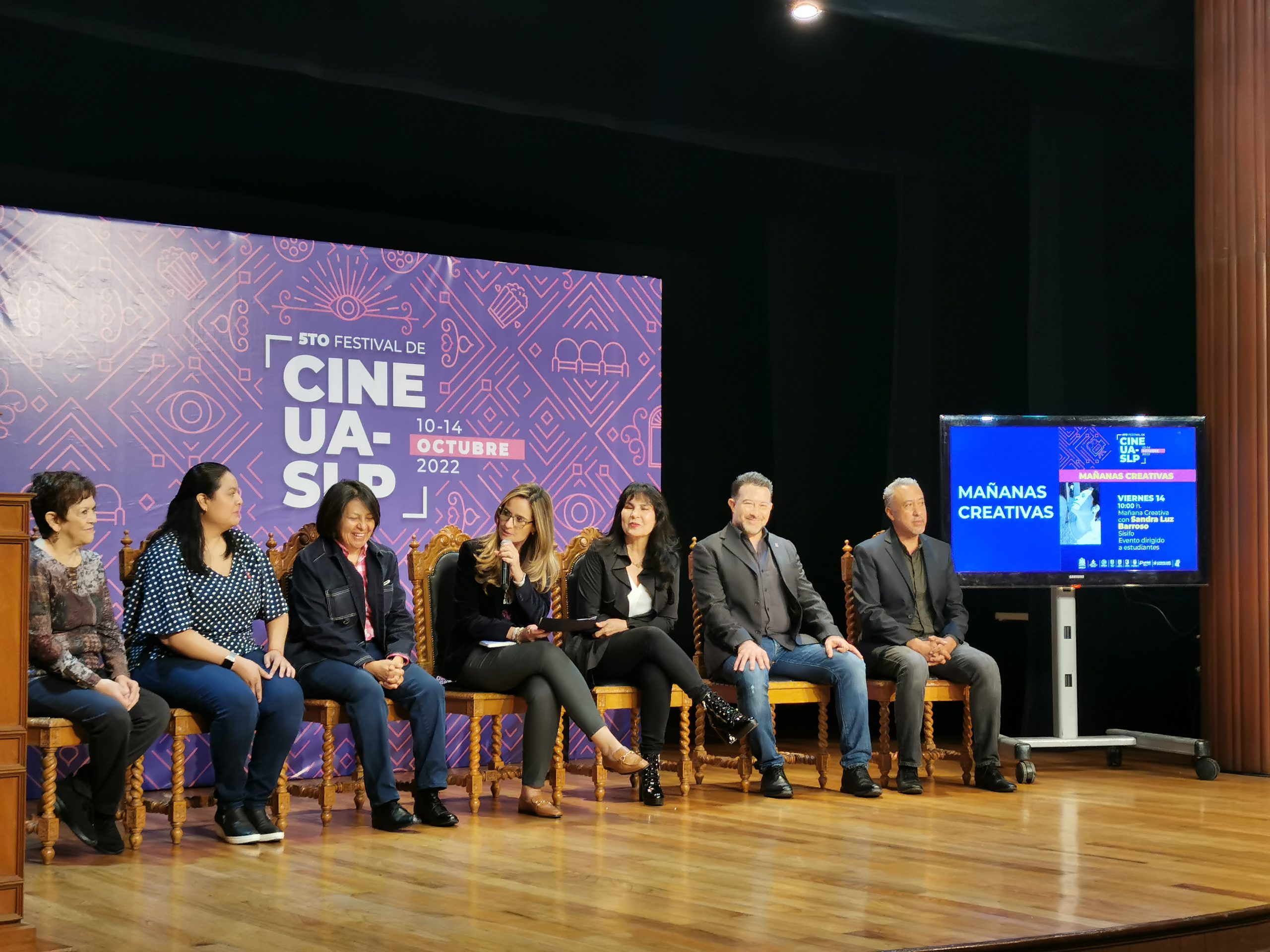 Todo está listo para el arranque y desarrollo del 5º Festival de Cine UASLP que del lunes al 10 al viernes 14 de octubre