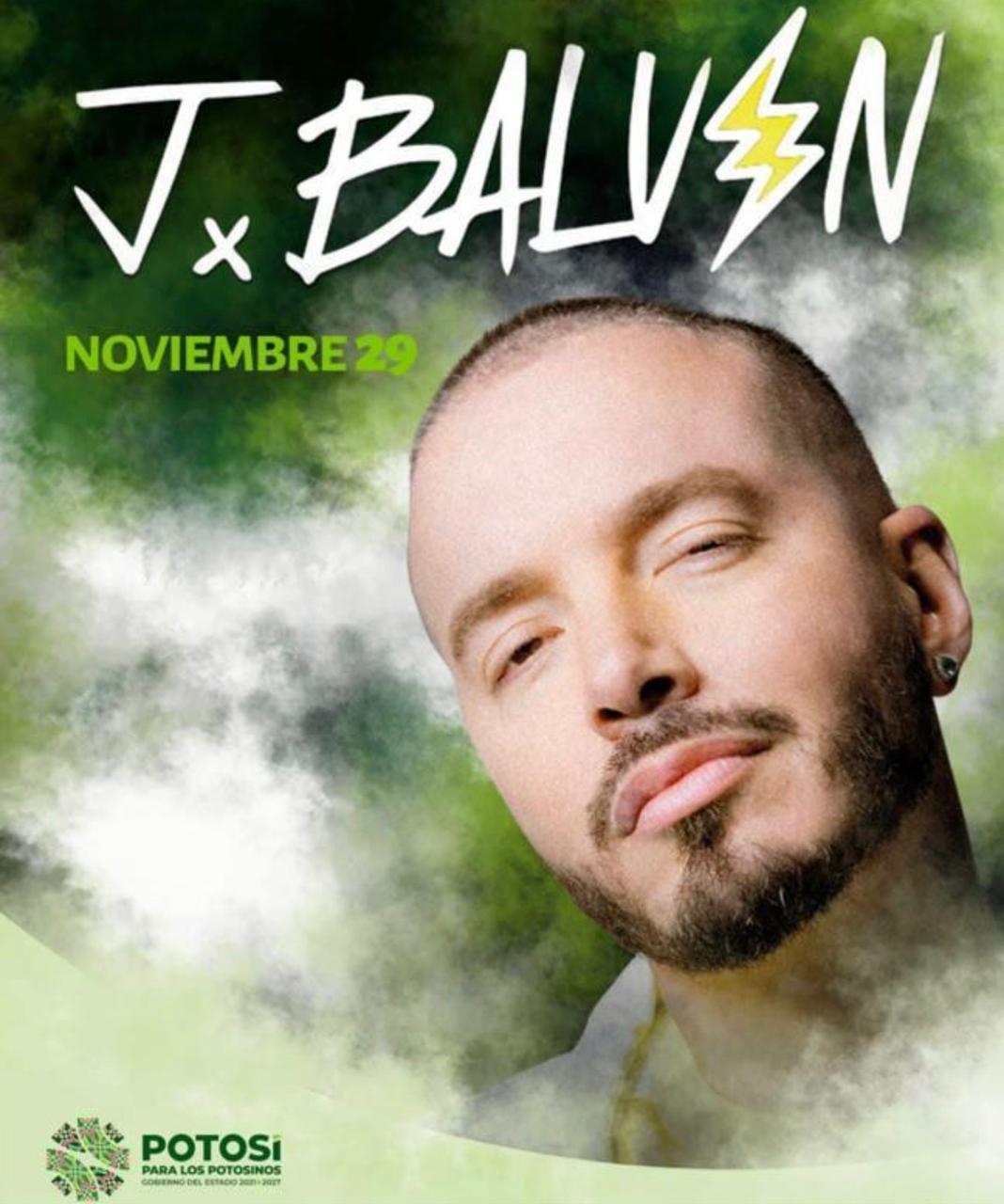 Gallardo Cardona, confirmó la presentación gratuita del artista reggaetonero J Balvin en las instalaciones de la Feria Nacional Potosina