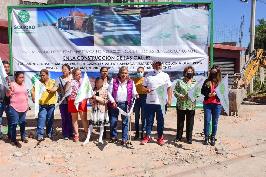 Inician obras de pavimentación en la colonia Genovevo Ricas de Guillén