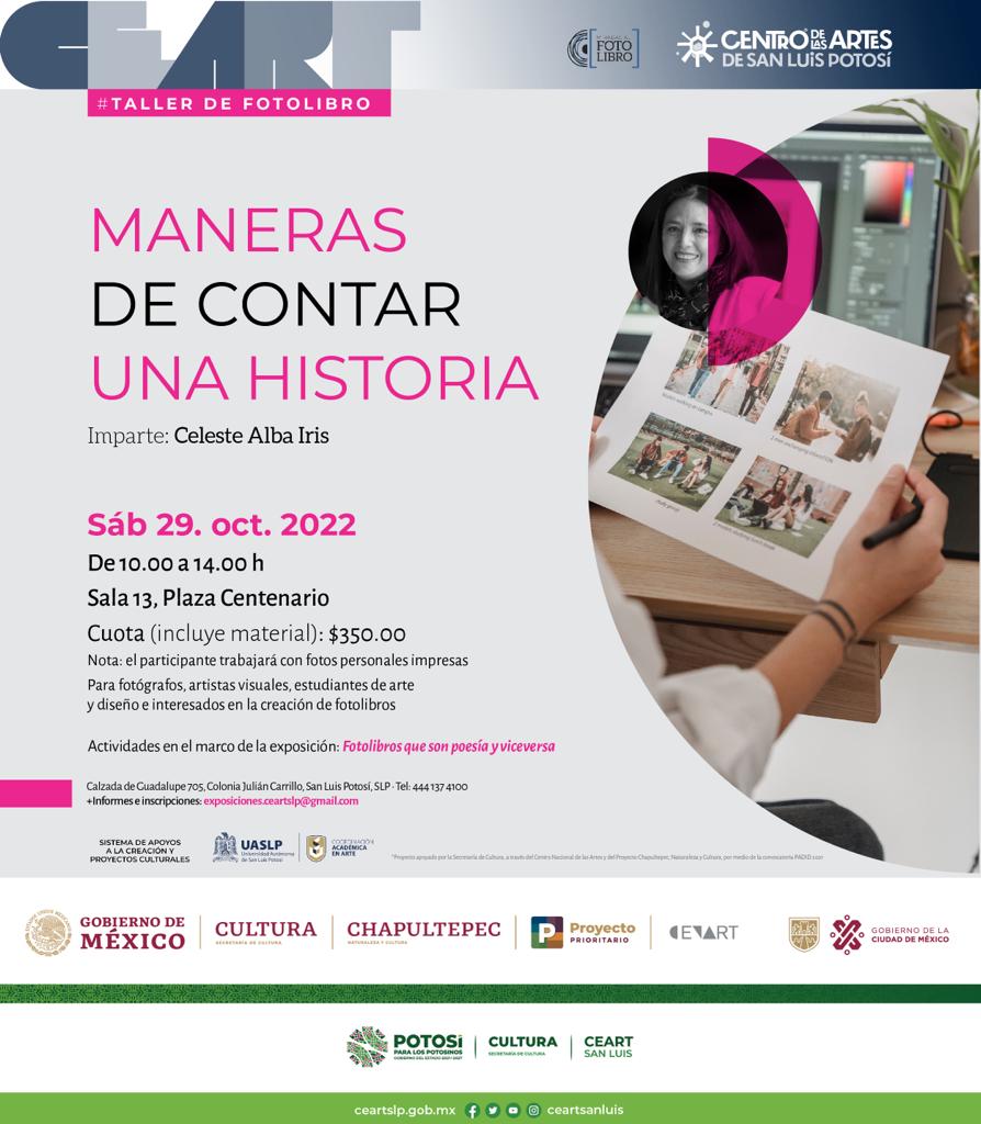 Taller de fotolibro para impulsar desarrollo artístico