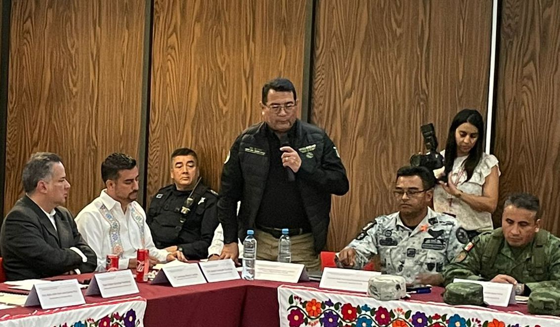 Autoridades estatales acudieron al Estado de Hidalgo para participar en la Reunión Interregional de Construcción de la Paz