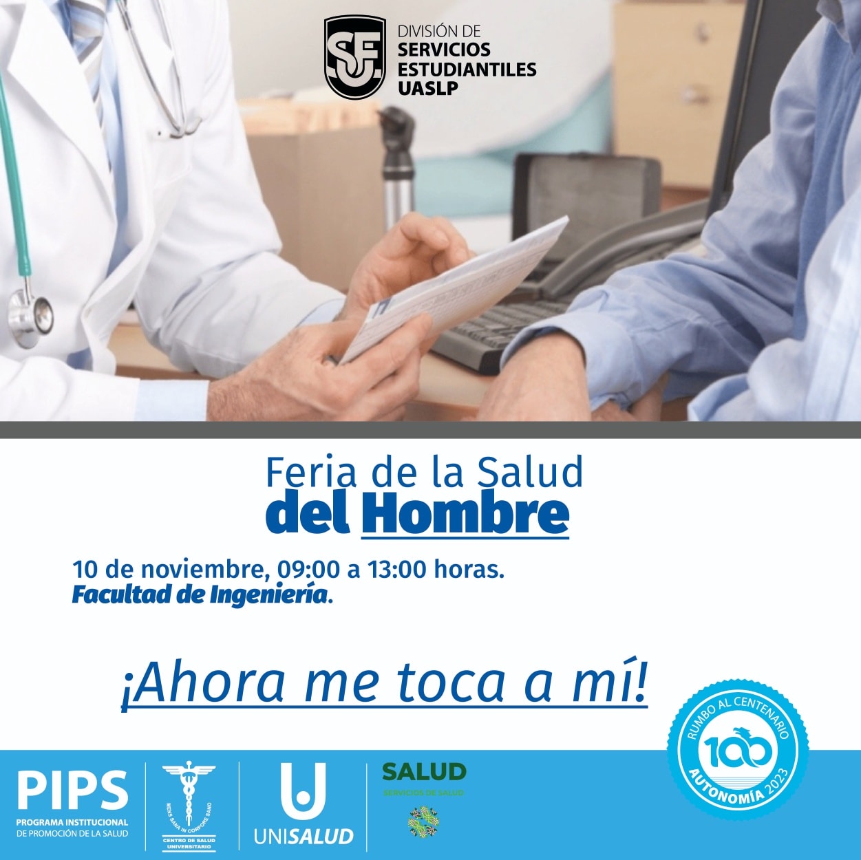 Realizarán una campaña que contempla la realización de tres Ferias de Salud para el Hombre y la aplicación de vasectomías gratuitas.