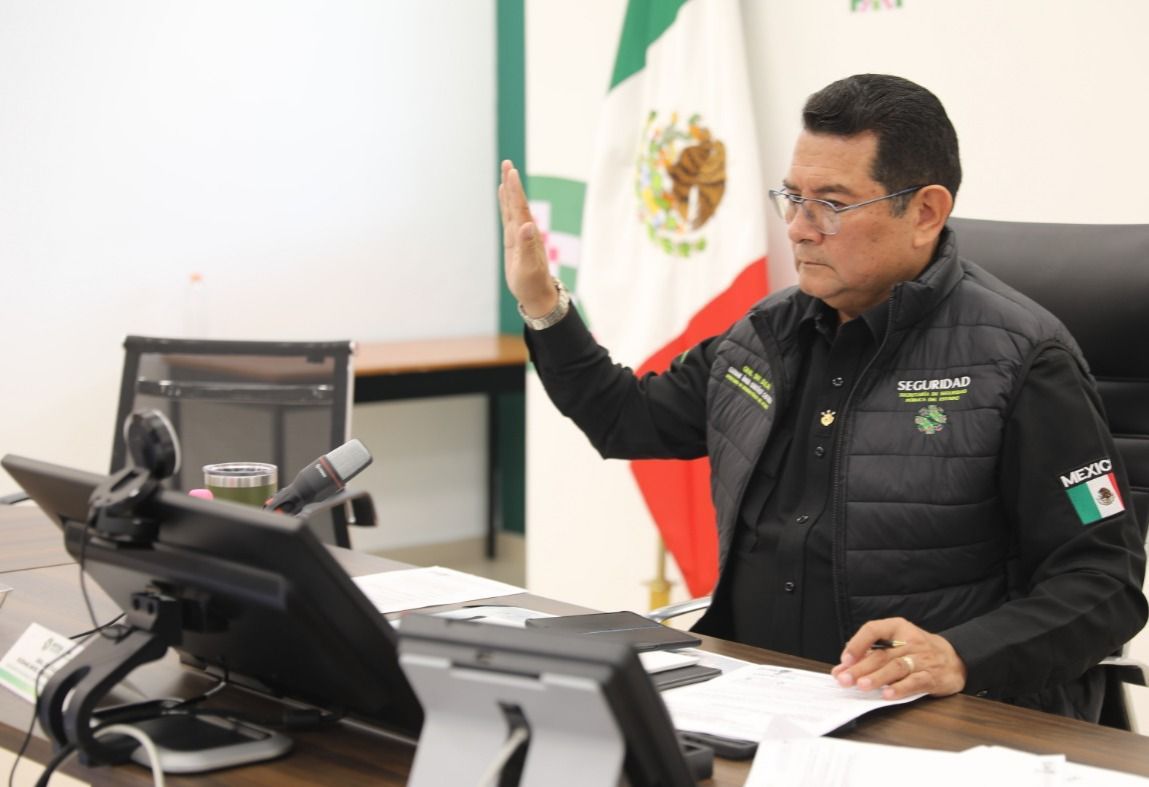 Participa el General González Castillo, en reunión nacional de secretarios de seguridad de la región noreste-noroeste, vía digital