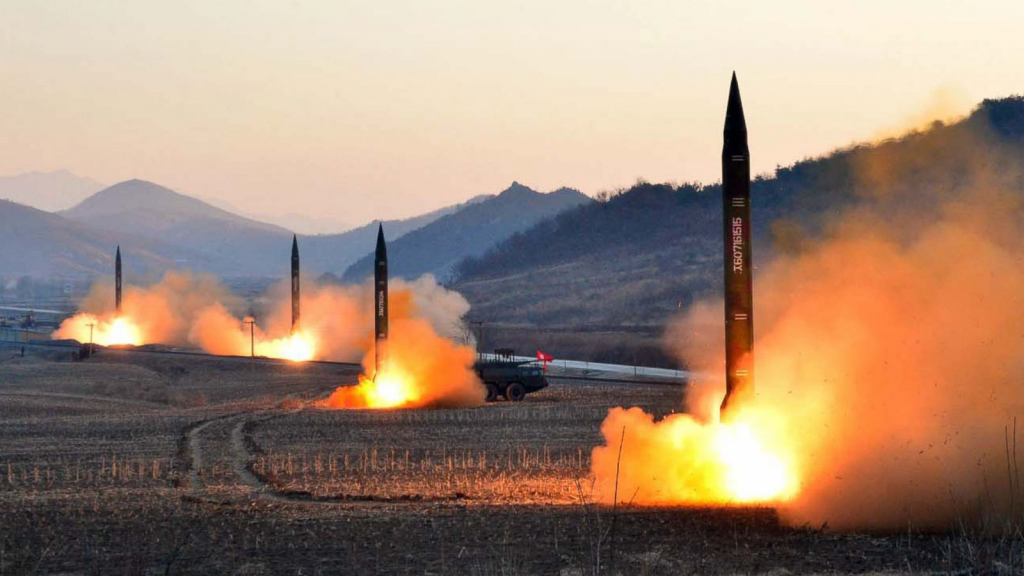 Seúl señala “invasión territorial” por misiles