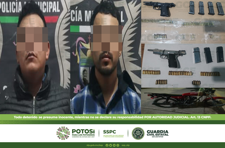 Presuntos miembros de organización criminal son detenidos por la GCE