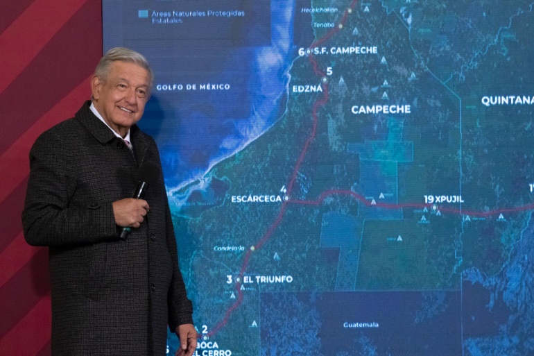 Tren maya comenzará pruebas en julio de 2023: AMLO