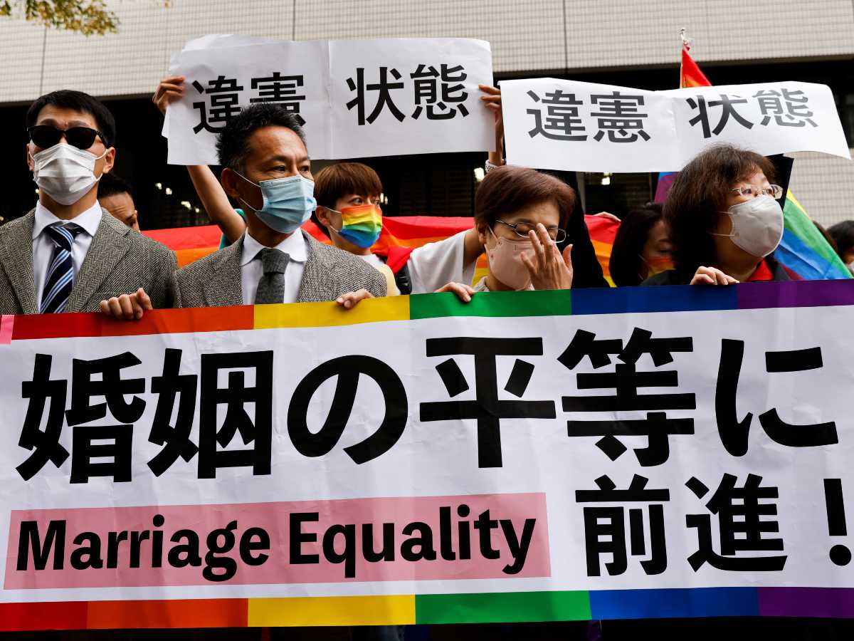 Tribunal de Justicia de Japón avala la prohibición del matrimonio igualitario