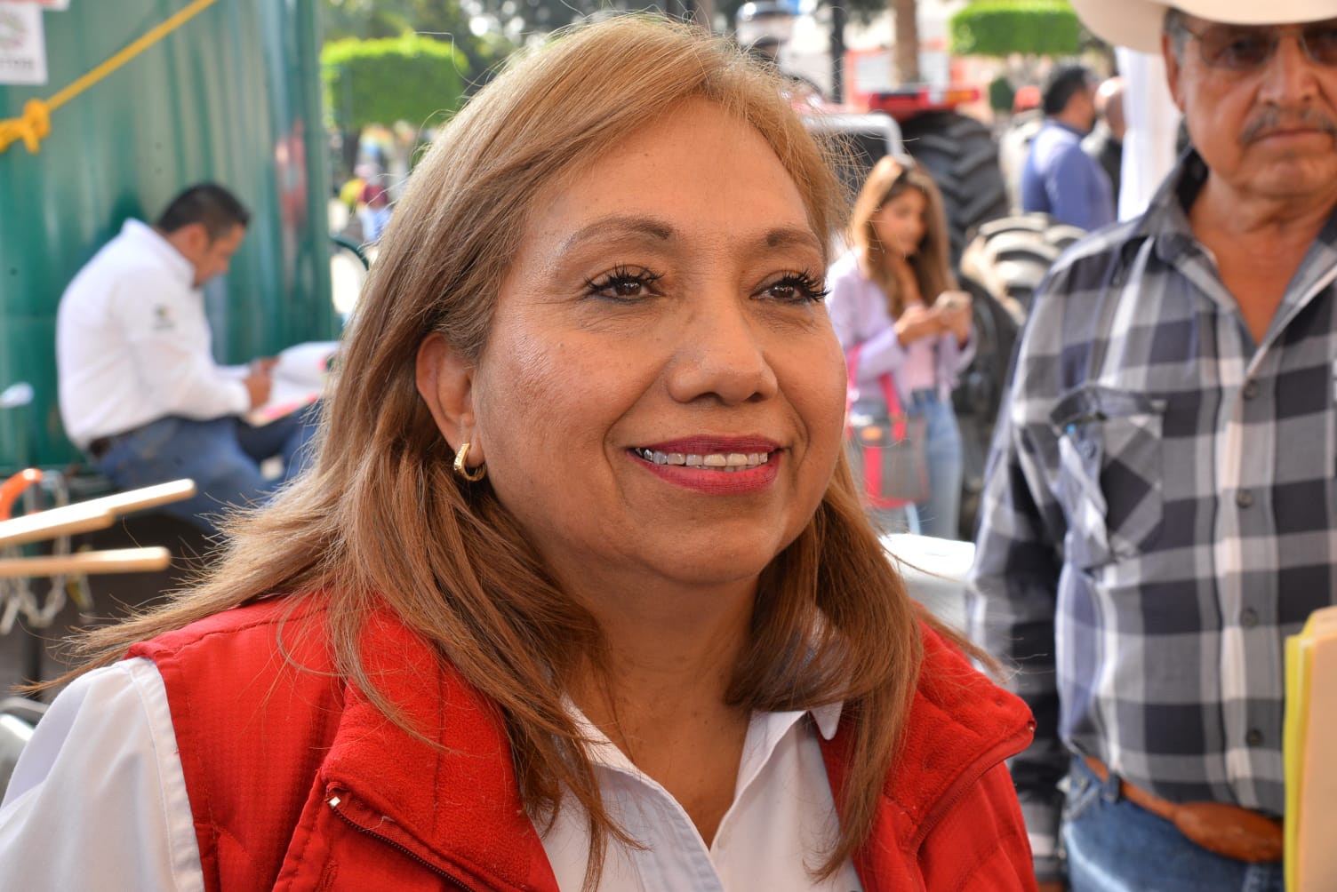 La alcaldesa de Soledad de Graciano Sánchez, Leonor Noyola Cervantes, reportó un cierre de año positivo para su municipio