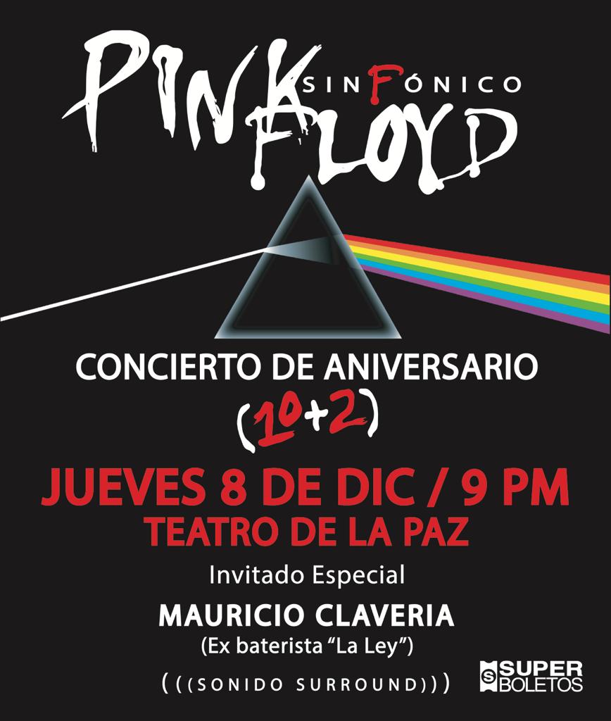 Pink Floyd Sinfónico representa un viaje musical, con el sonido Floyd característico, además de la proyección de imágenes en gran formato