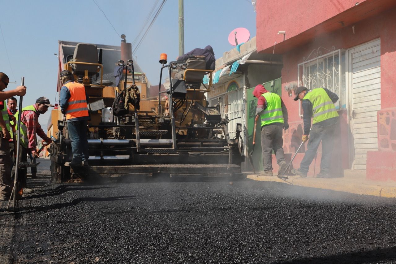 El Gobierno de la Capital inicio la rehabilitación de la calle Morelos en La Pila