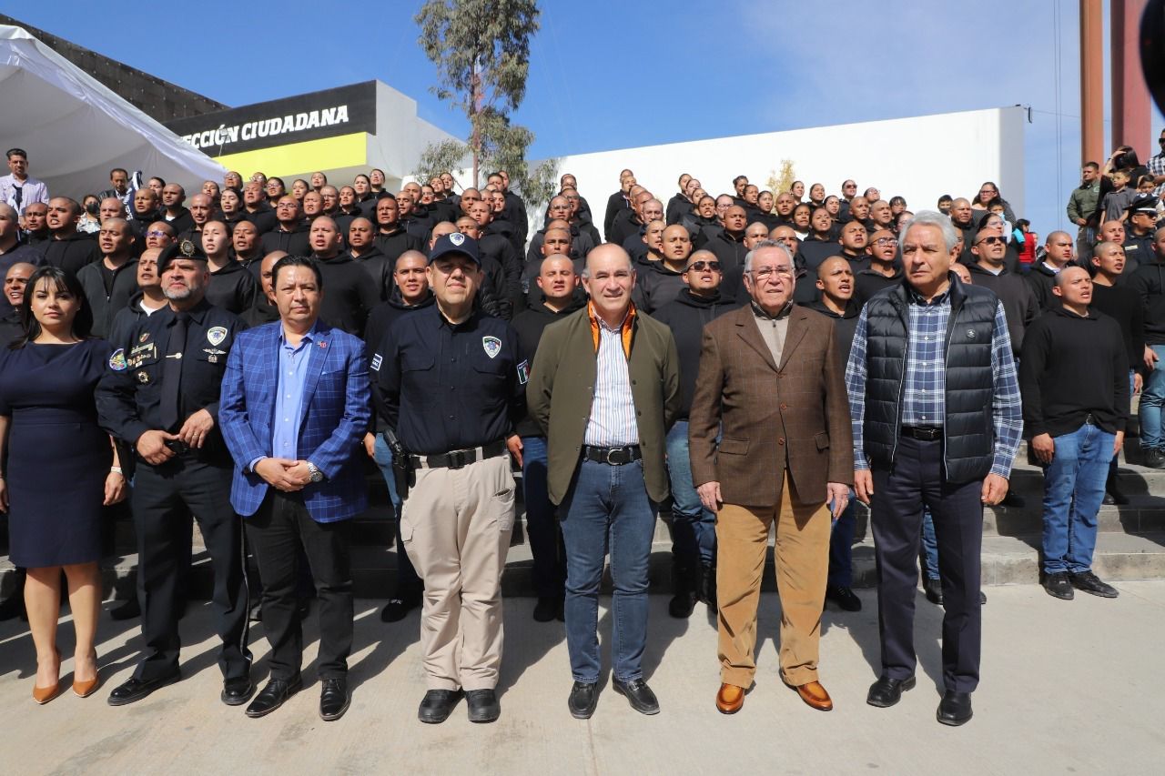 Alcalde Enrique Galindo arranca el curso de formación policial