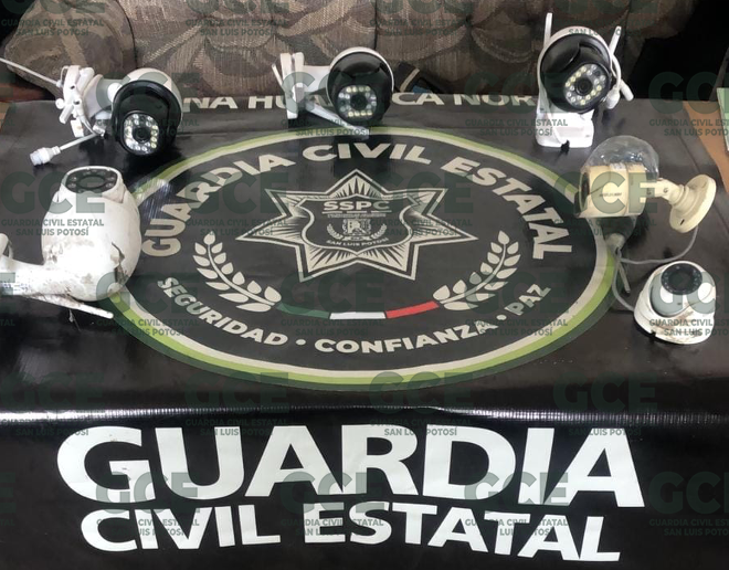 Agentes de la Guardia Civil Estatal (GCE) desmantelaron una red de video vigilancia de una supuesta célula criminal.