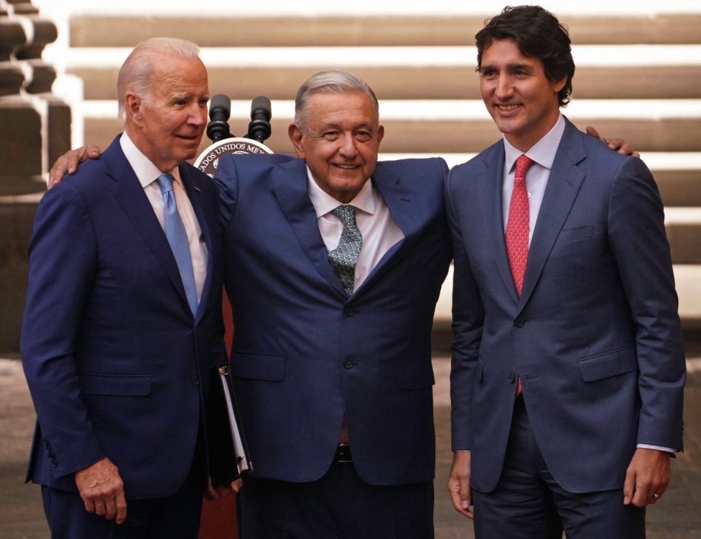 AMLO llama a EU y Canadá a atender de manera conjunta el fenómeno de migración