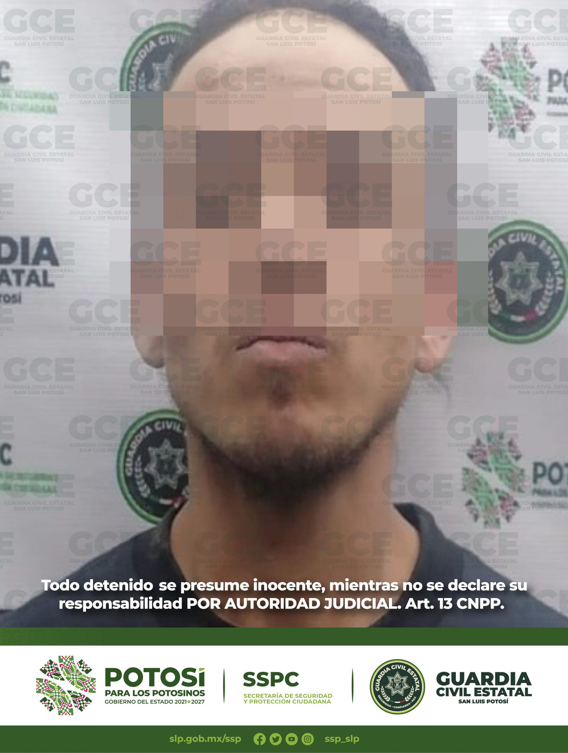 Criminal dedicado al robo de vehículos y narcomenudeo, detenido en la colonia Las Flores