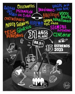 Radio Universidad celebra 31 años de su frecuencia en el 88.5 de FM, “El Otro Perfil de la Radio”
