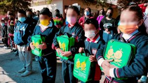 REPARTE DIF ESTATAL LONCHERAS ESCOLARES PARA NIÑAS Y NIÑOS EN TODO SLP