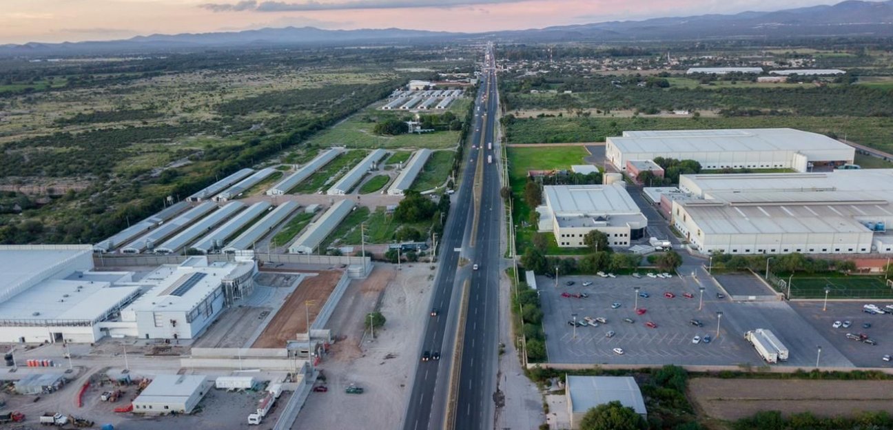 Continúan los trabajos para establecer una nueva Zona Industrial en Soledad