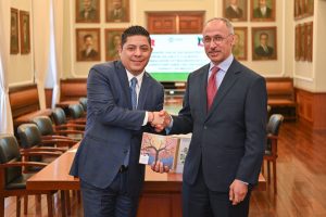 SLP CONSOLIDA SU VINCULACIÓN Y LUGAR A NIVEL MUNDIAL: GOBERNADOR RICARDO GALLARDO