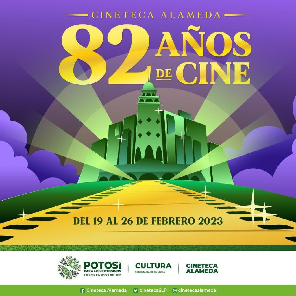Cineteca Alameda llevará a cabo el ciclo de cine gratuito del 19 al 26 de febrero para el disfrute de las y los potosinos.