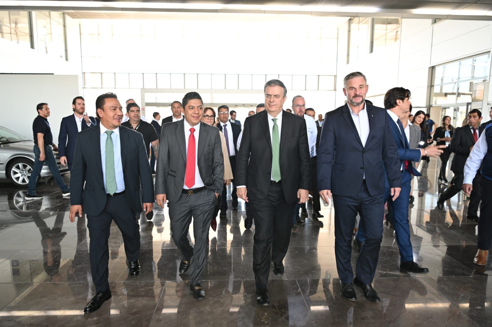 Gobernador de SLP afirmó que con el anuncio de la nueva inversión de automóviles eléctricos inicia una nueva era para San Luis Potosí