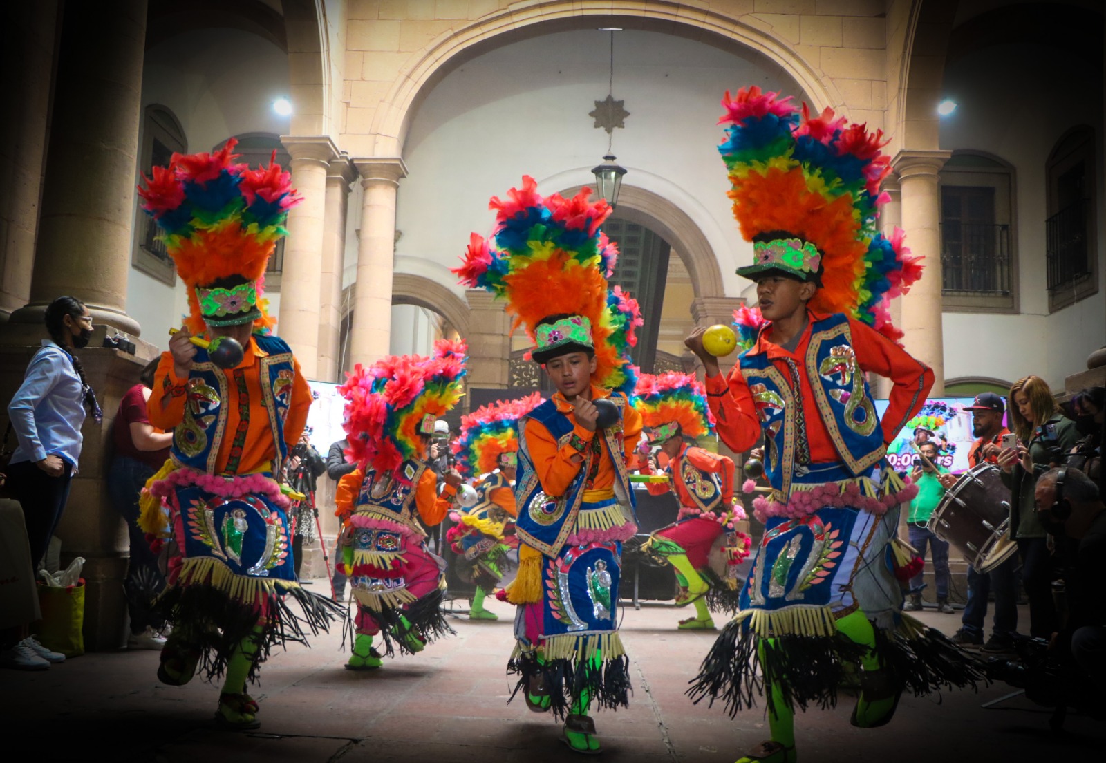 Se presentan actividades del 4º. Festival de Danza Tradicional “Saucito Primer Viento”