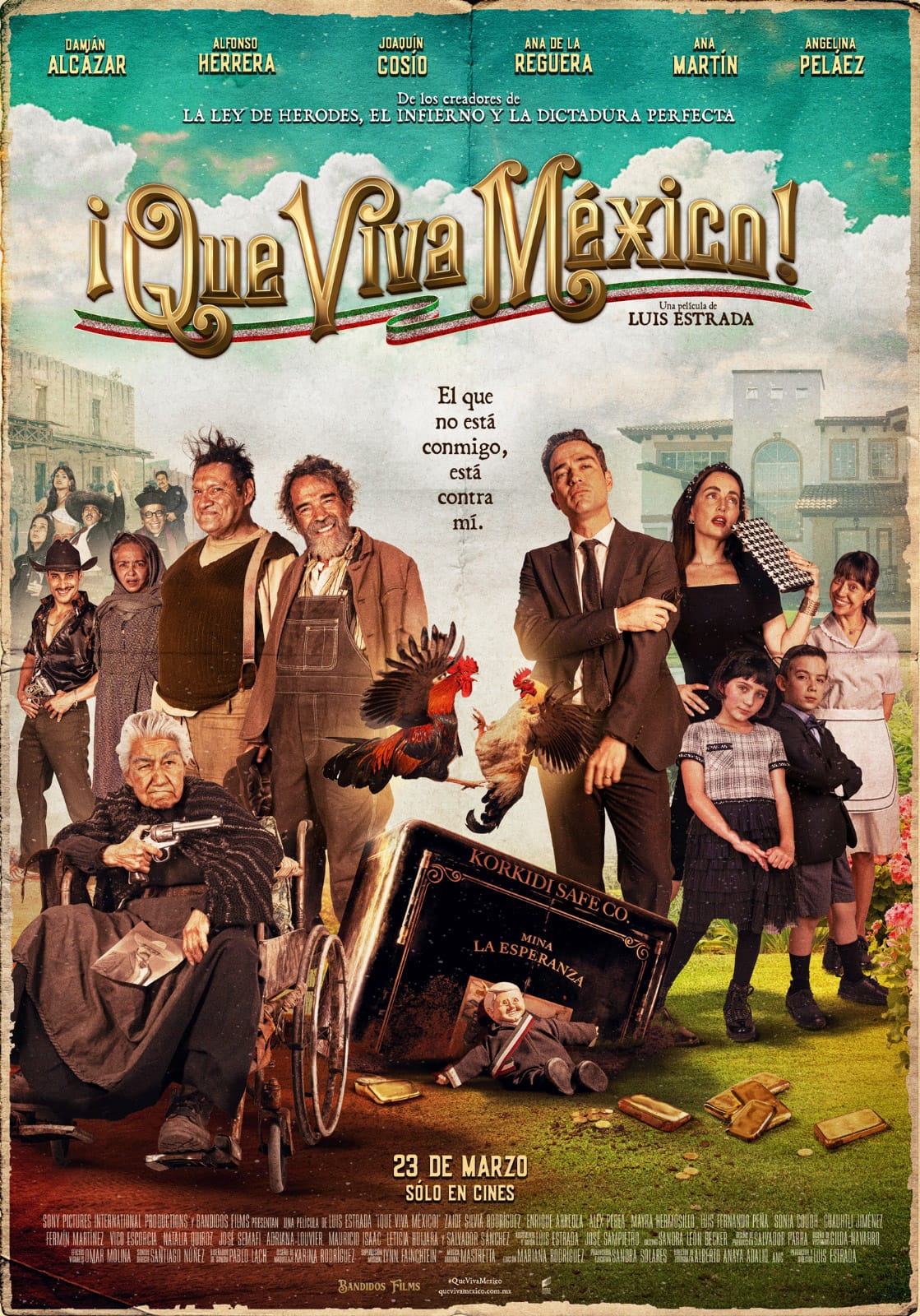 El filme del mexicano Luis Estrada, grabado en Real de Catorce, se proyectará del 23 al 30 de marzo con funciones a las 20:00 horas.