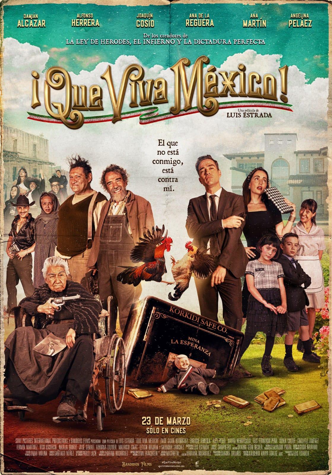 El filme del mexicano Luis Estrada, grabado en Real de Catorce, se proyectará del 23 al 30 de marzo con funciones a las 20:00 horas.