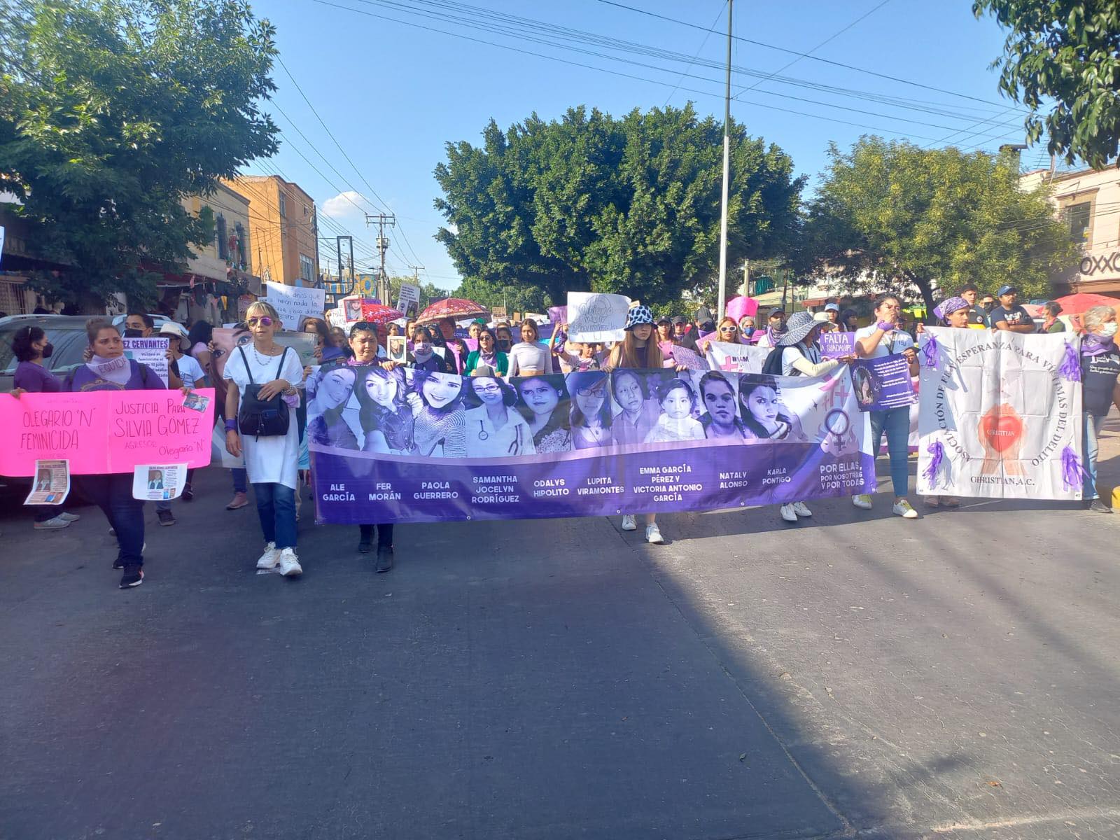 GALERÍA: Marcha del Día Internacional de la Mujer en SLP