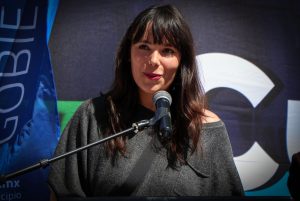 Marcela del Muro, a nombre de las 7 fotógrafas expositoras, dijo que la exposición es una muestra documental, artística y periodística