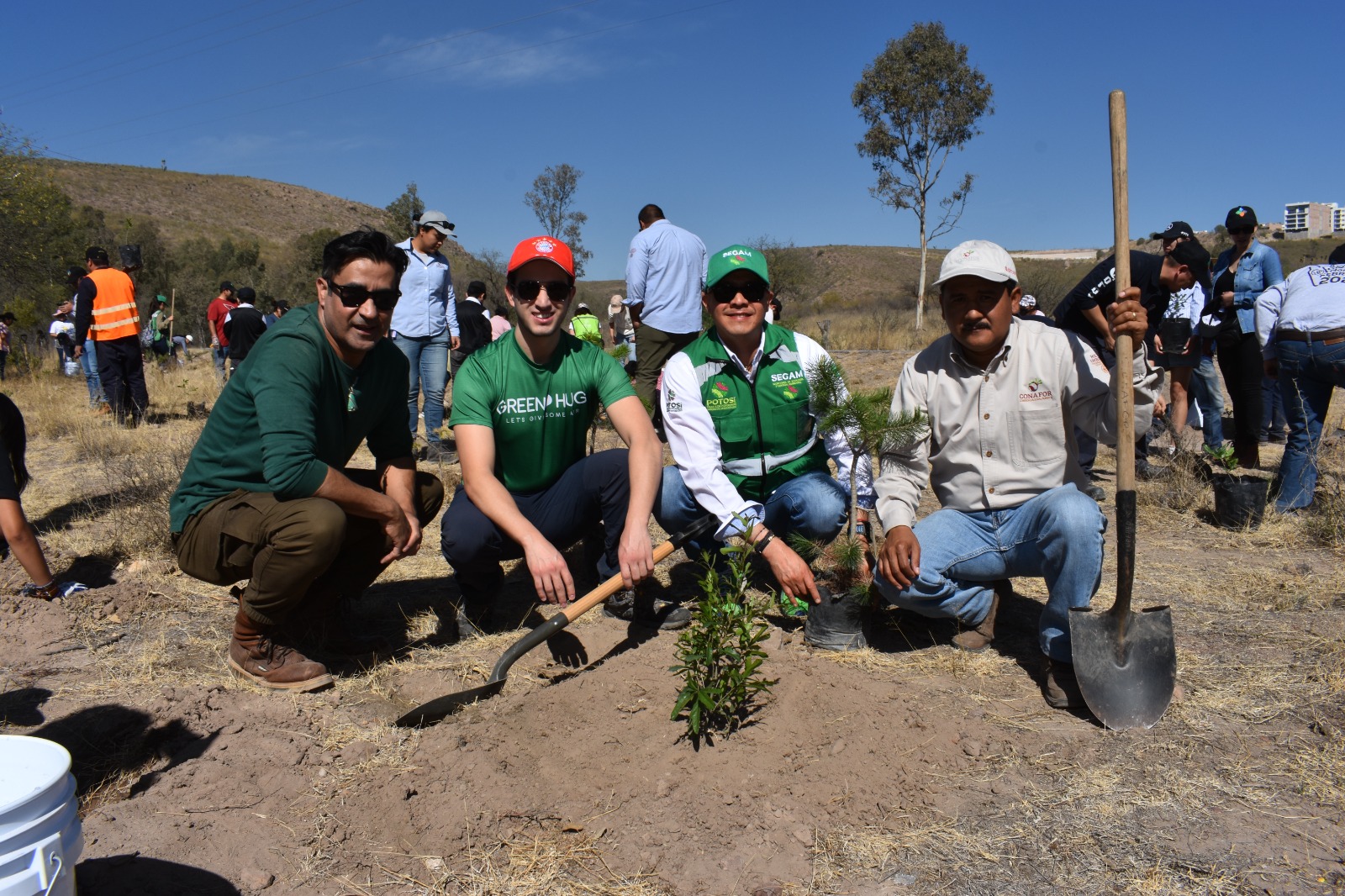 Más de 200 personas se sumaron a esta actividad, la dependencia refrendó el compromiso por un San Luis Potosí más verde y ecológico