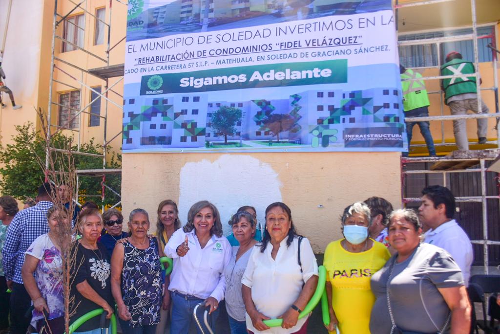 La rehabilitación de la Unidad Habitacional Fidel Velázquez es solo un paso rumbo al progreso.