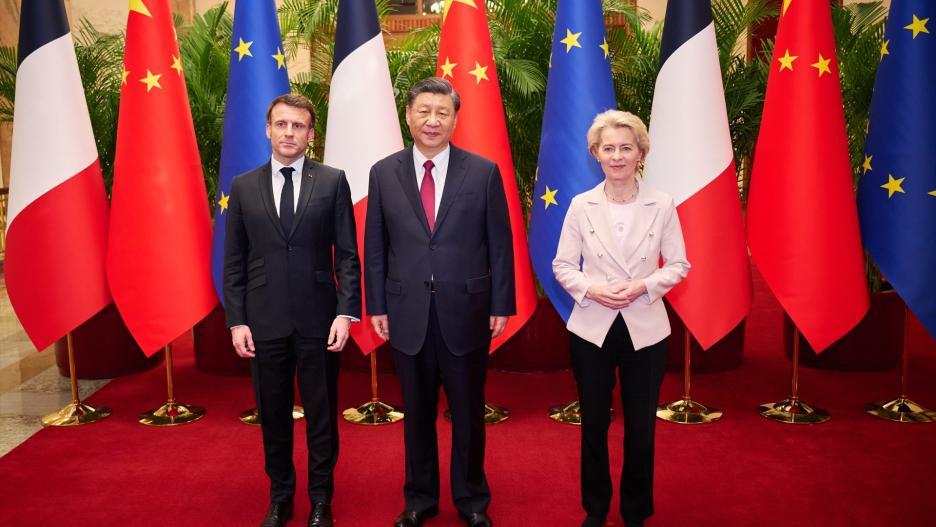 La UE y Francia piden a China más implicación para la paz en Ucrania