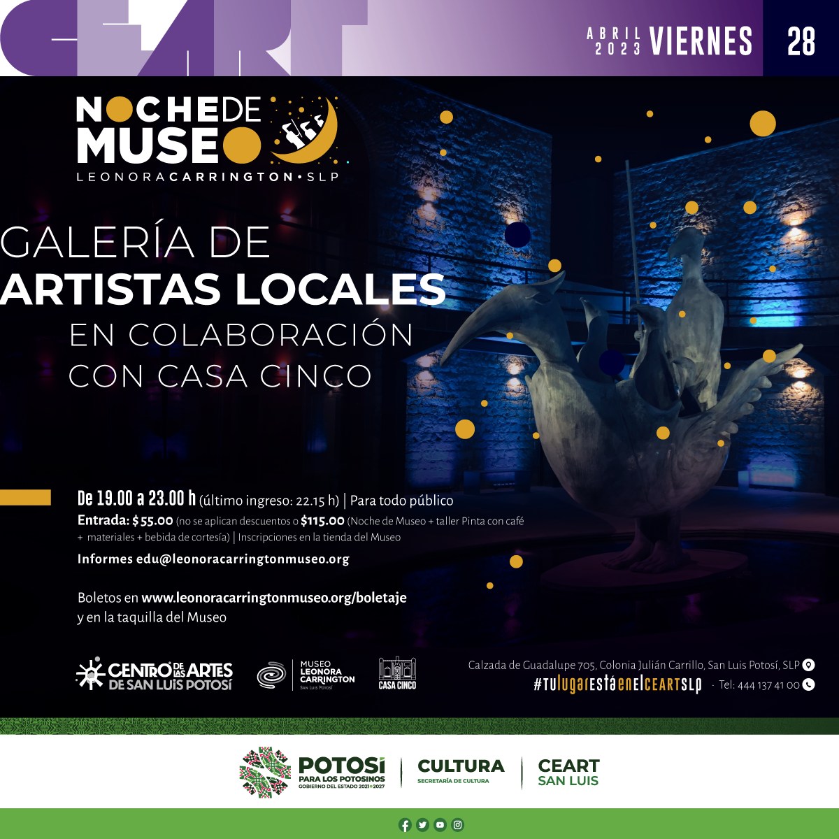 Se llevará a cabo el taller Pinta con café, música jazz en vivo, galería de artistas locales y mercadillo.