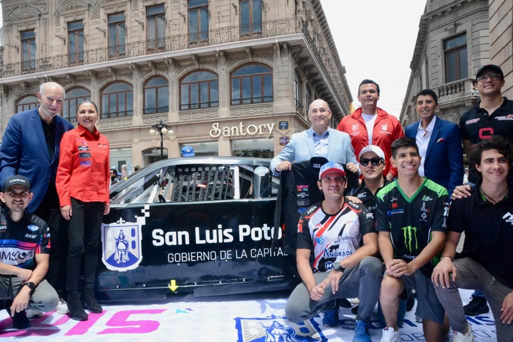 Enrique Galindo presentó la fecha en San Luis Potosí de la Nascar México, para este domingo