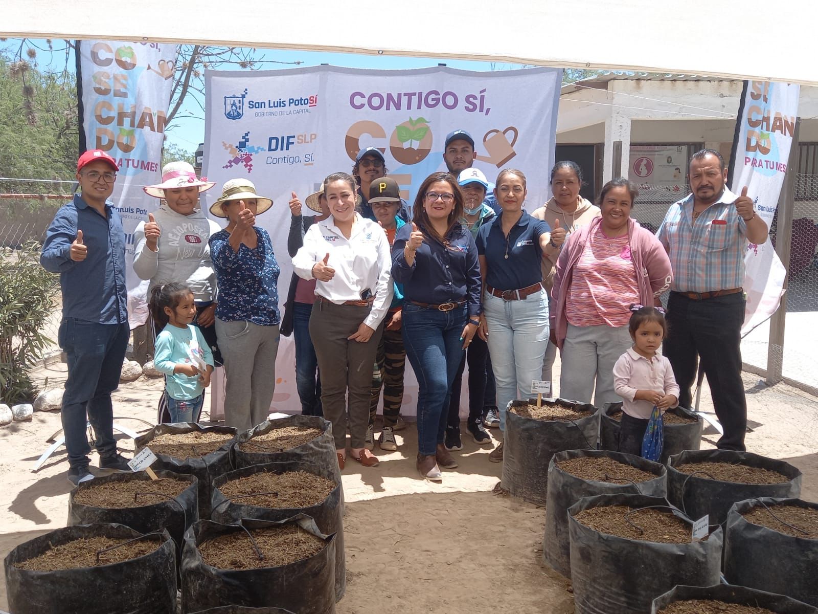 DIF Municipal arranca huertos comunitarios en Jassos y La Manta, en la delegación de Bocas