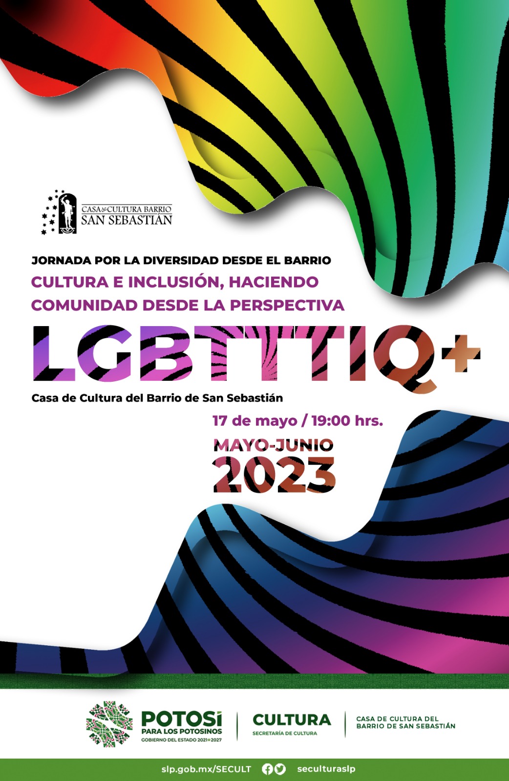 A través del arte y la cultura, se busca promover la protección de los derechos humanos de la Comunidad LGBTIQ+.