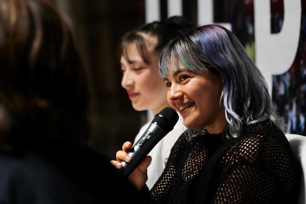 Alexa Moreno inspira a las y los jóvenes potosinos, en conversatorio desde Palacio Nacional