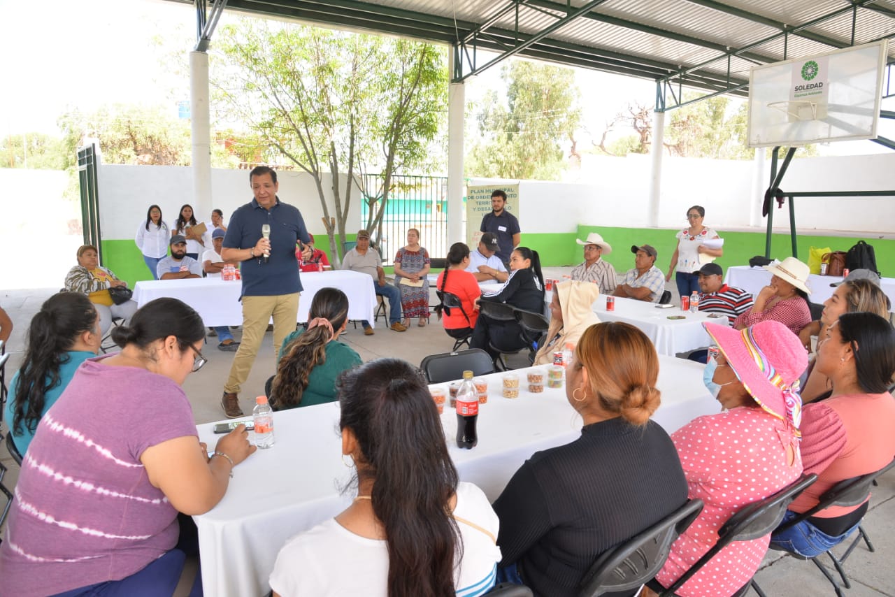 EN SOLEDAD DE GRACIANO SÁNCHEZ, AVANZA LA INTEGRACIÓN DEL PLAN DE ORDENAMIENTO TERRITORIAL JUNTO A ONU-HÁBITAT