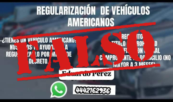 SSPCE pide no confiar en intermediarios que actúan como supuestos enlaces con la autoridad estatal.  