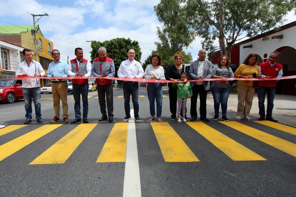 Entrega el Alcalde las obras de la Avenida Constitución, al sur de la ciudad, como parte del programa Vialidades Potosinas.