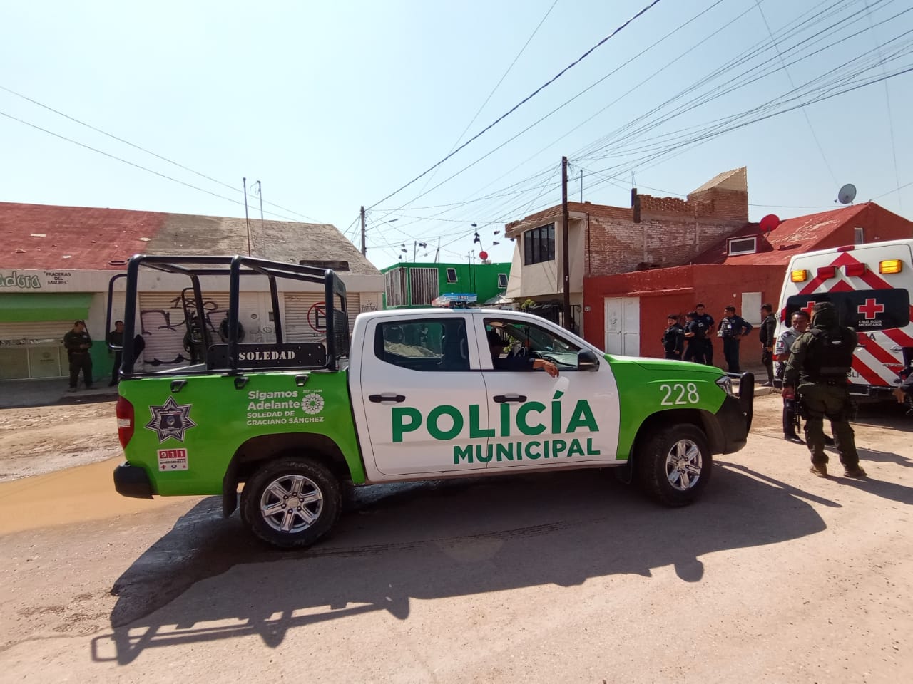 Agentes municipales de Soledad de Graciano Sánchez repelieron una agresión por parte de civiles armados