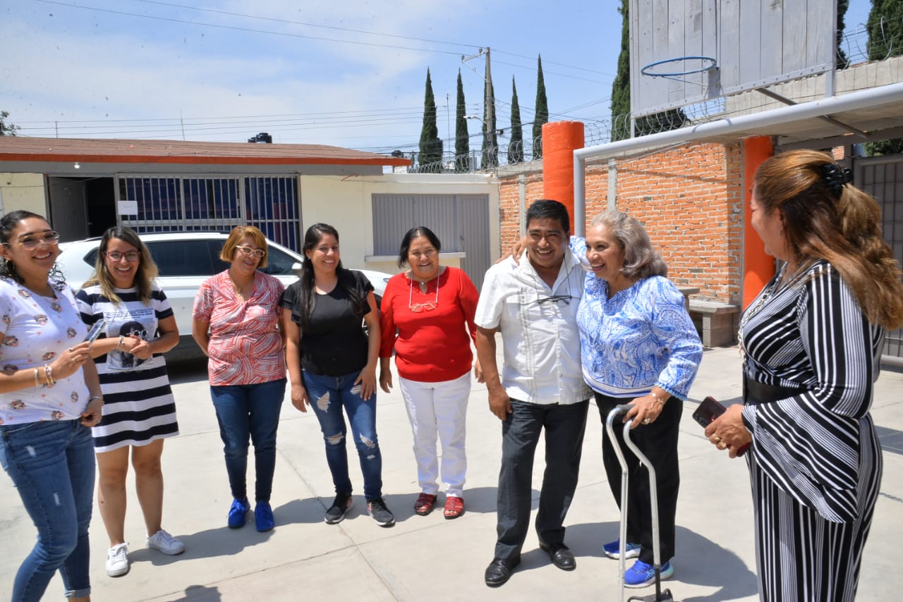 ALCALDESA LEONOR NOYOLA FORTALECE LAZOS CON COMUNIDADES EDUCATIVAS