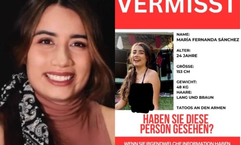 Buscan a estudiante mexicana desaparecida en Berlín