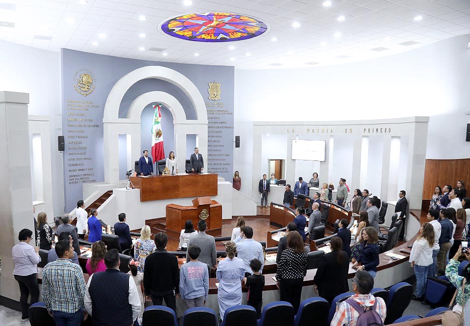 Congreso del Estado llevó a cabo la clausura del segundo periodo ordinario del segundo año de ejercicio constitucional