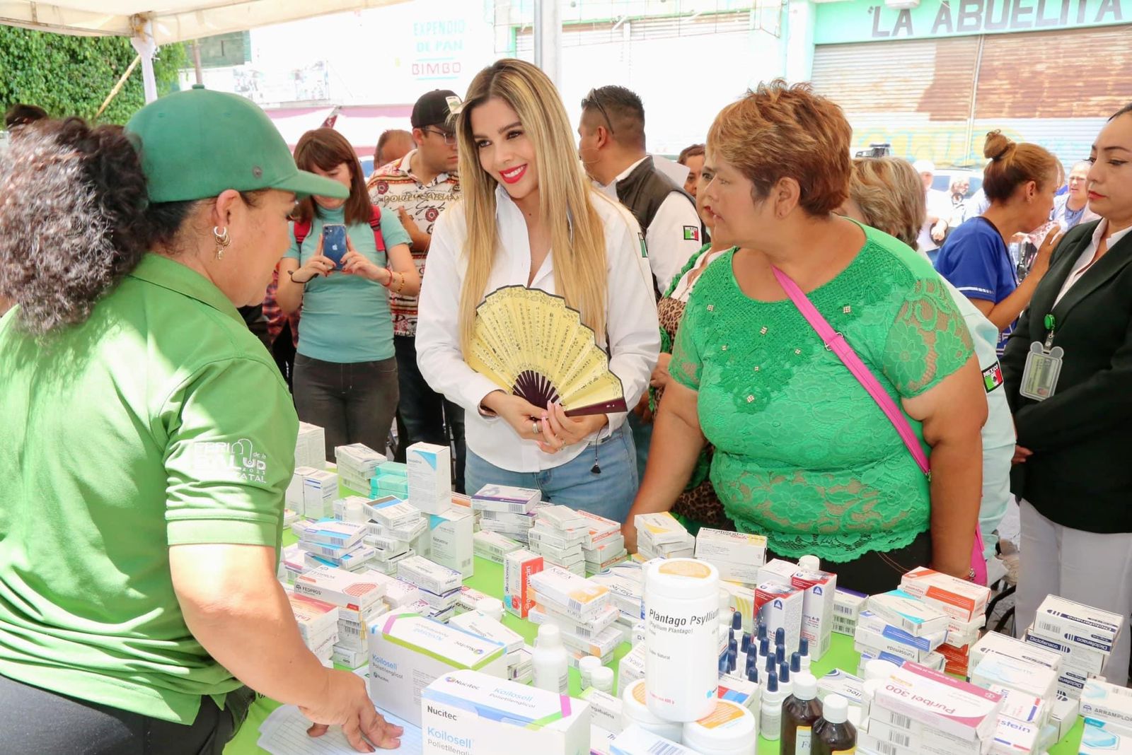 GOBIERNO ESTATAL LLEVA FERIA DE LA SALUD AL MERCADO REPÚBLICA