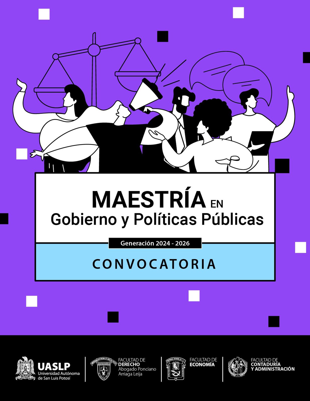 Abre UASLP convocatoria para la Maestría en Gobierno y Políticas Públicas