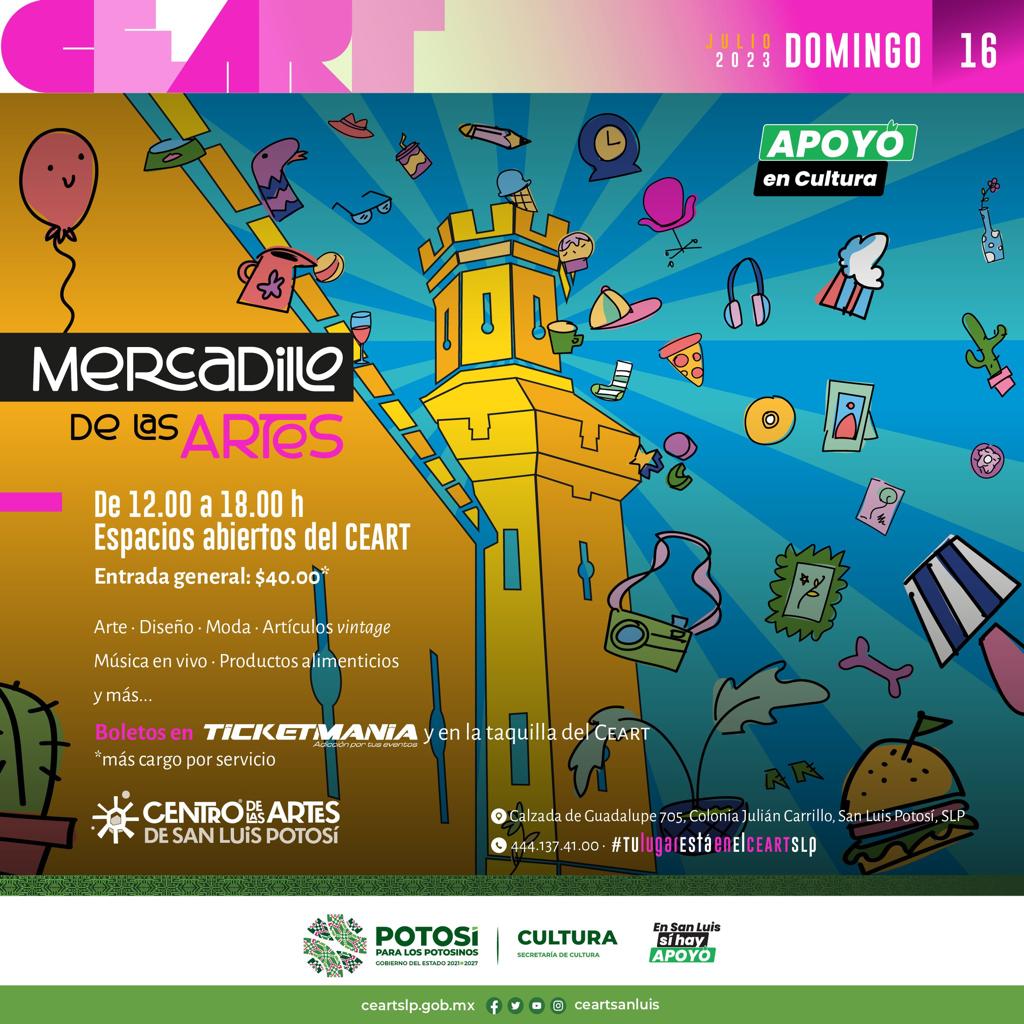 Este domingo, hay Mercadillo en el Centro de las Artes