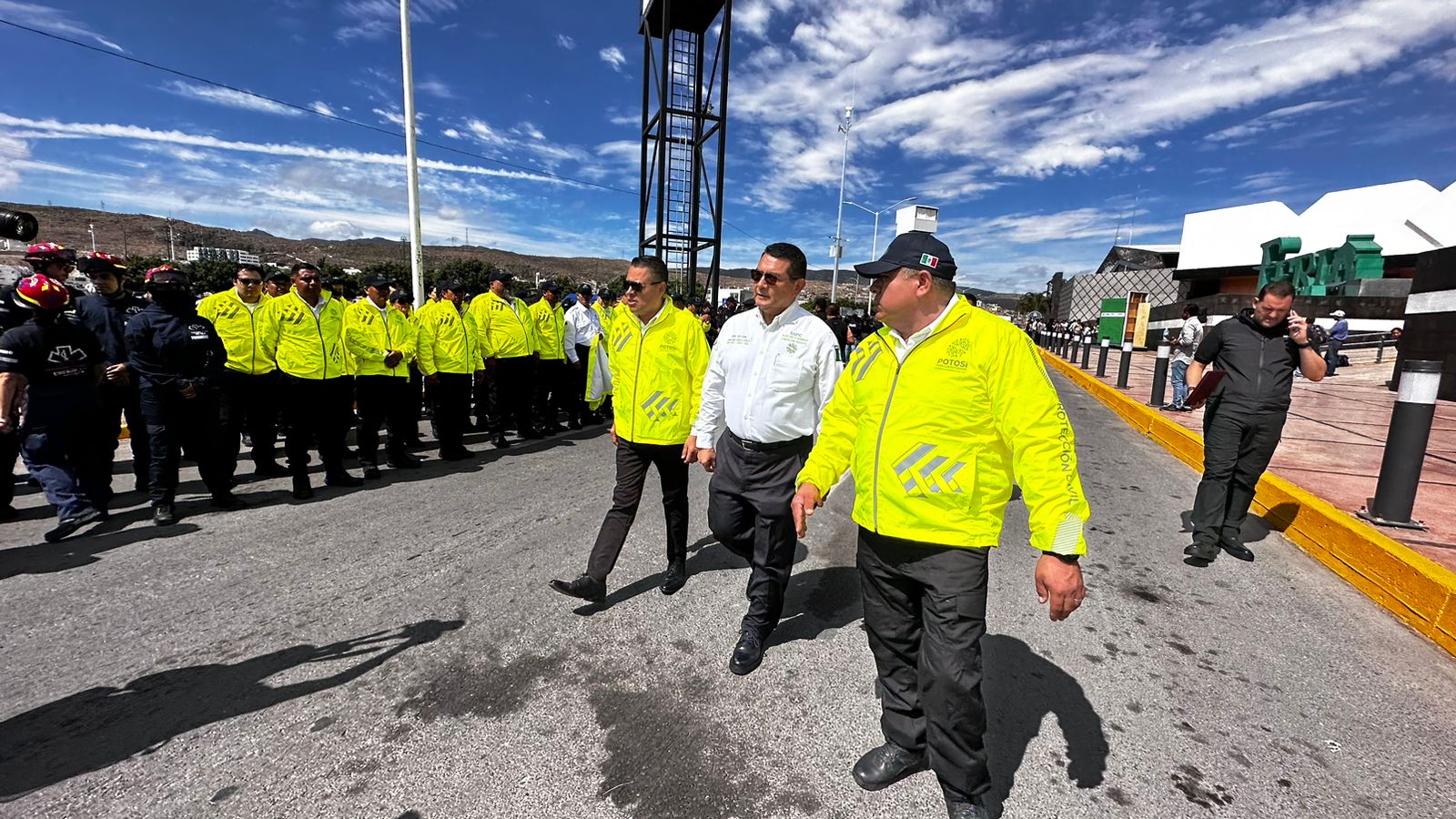 GOBIERNO PROMETE NO DESCUIEAR SEGURIDAD DE LAS 4 ZONAS DEL ESTADO POR FENAPO 2023