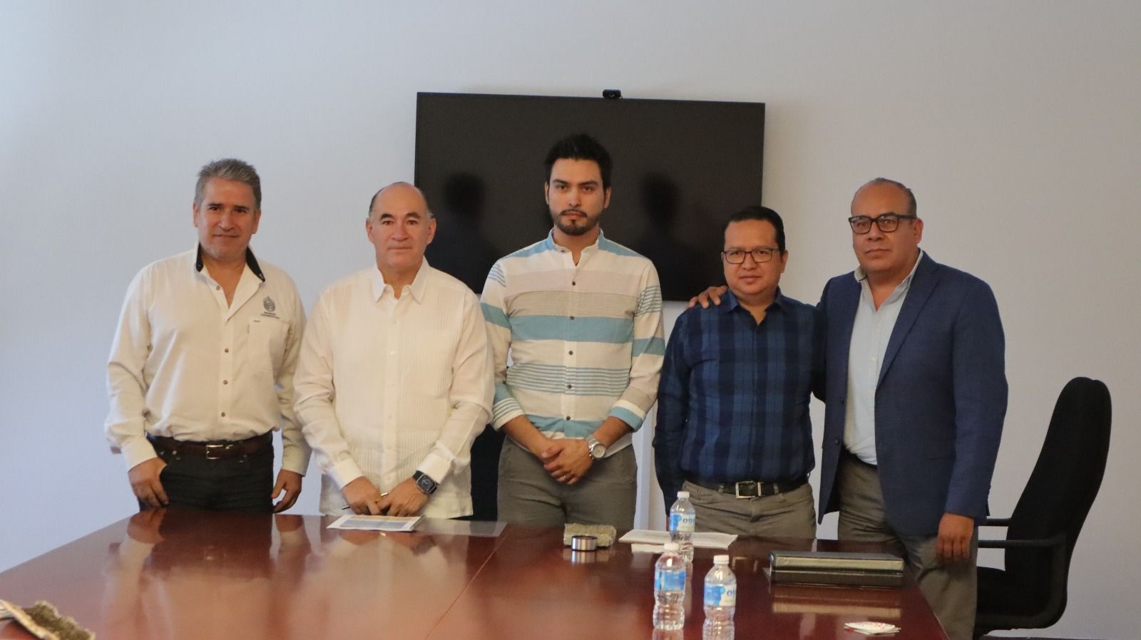 Productiva reunión del Alcalde Galindo e Interapas con dirigentes del Consejo Hídrico Estatal