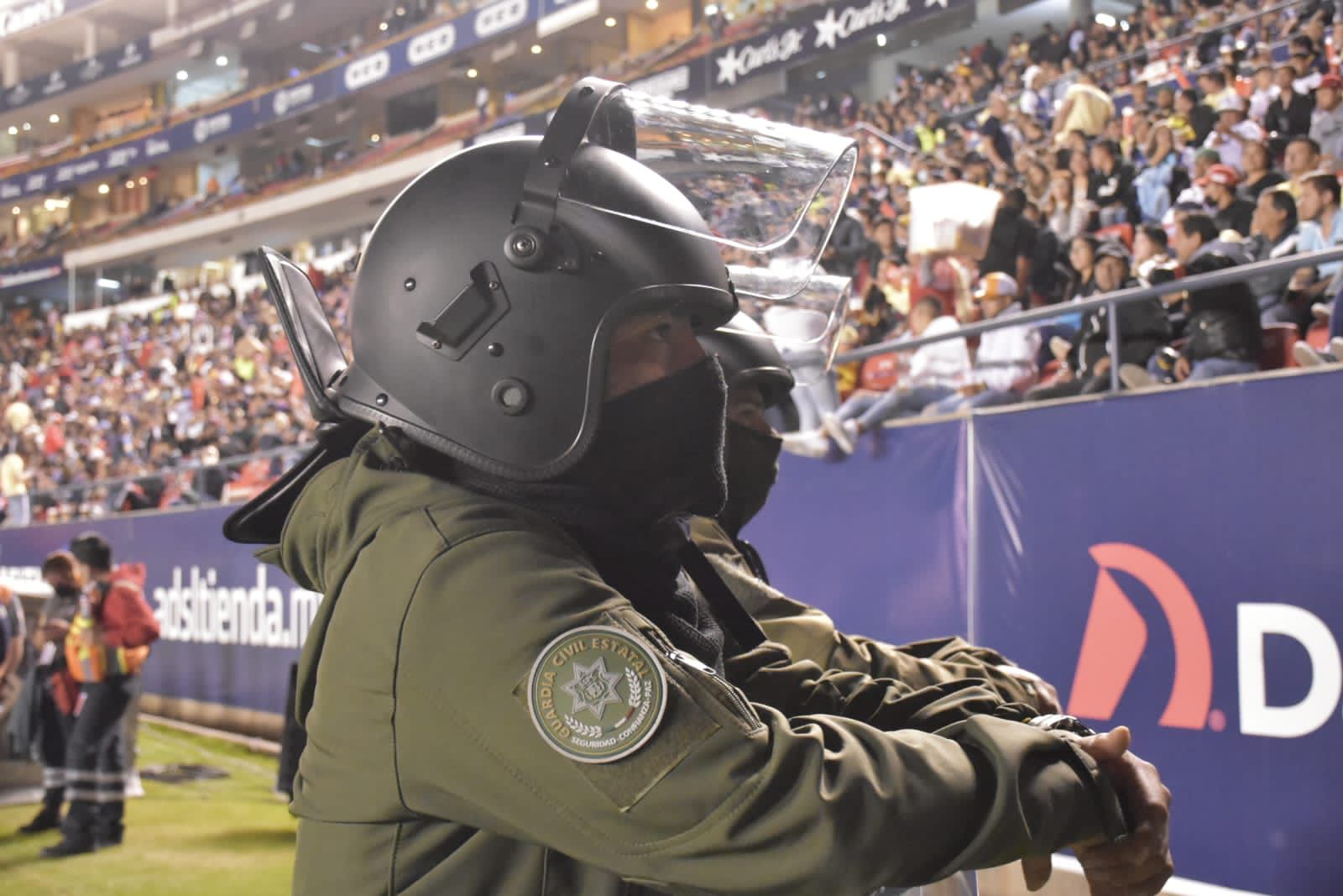 La seguridad es perfectible, por ello se trabaja para seguir siendo una de las plazas más seguras del fútbol mexicano de primera división: SSPCE